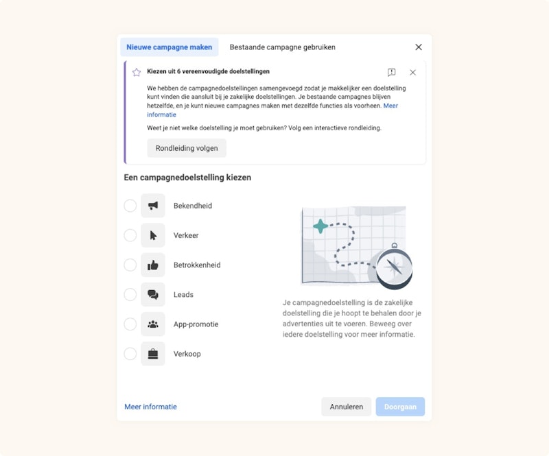 Facebook campagnedoelstellingen Facebook campagnedoelstellingen