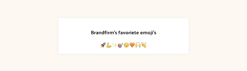 Emoji's op Facebook