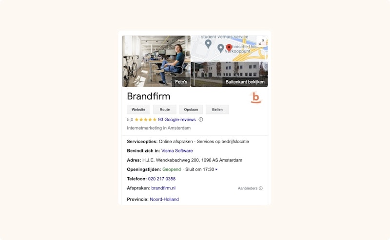 Google my business Brandfirm