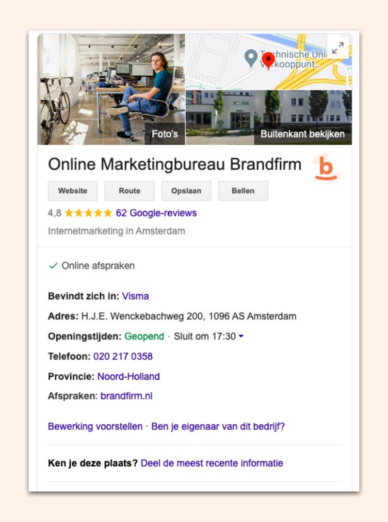 Google My Business Brandfirm